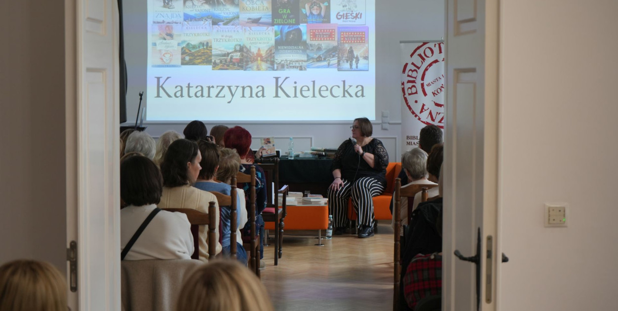 Spotkanie autorskie z Katarzyną Kielecką