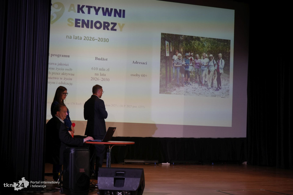 Konferencja profilaktyczna dla seniorów w MGOKiS