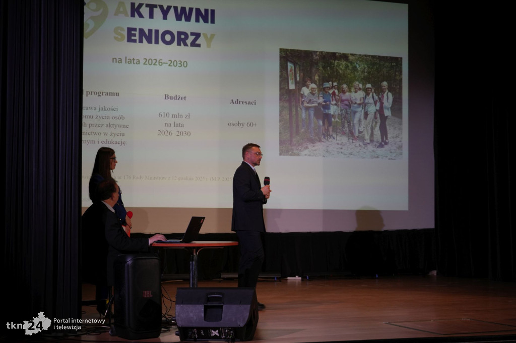 Konferencja profilaktyczna dla seniorów w MGOKiS