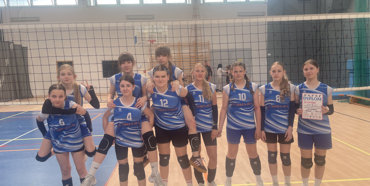 Dziebałtów w finale wojewódzkim w minisiatkówce