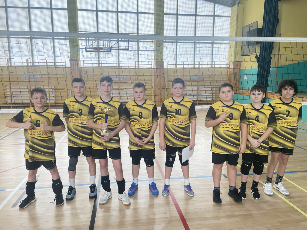 Dziebałtów w finale wojewódzkim w minisiatkówce
