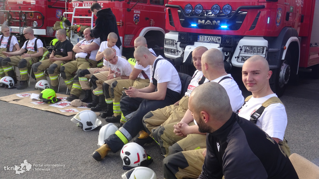 Smyków dla Cancer Fighters. Golenie głów i zbiórka kasy