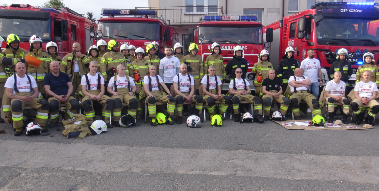 Smyków dla Cancer Fighters. Golenie głów i zbiórka kasy
