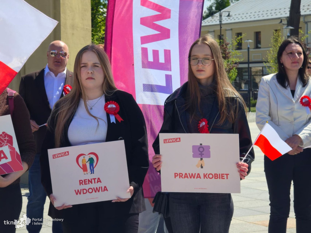 Nowa Lewica z konferencją 1 maja w Końskich