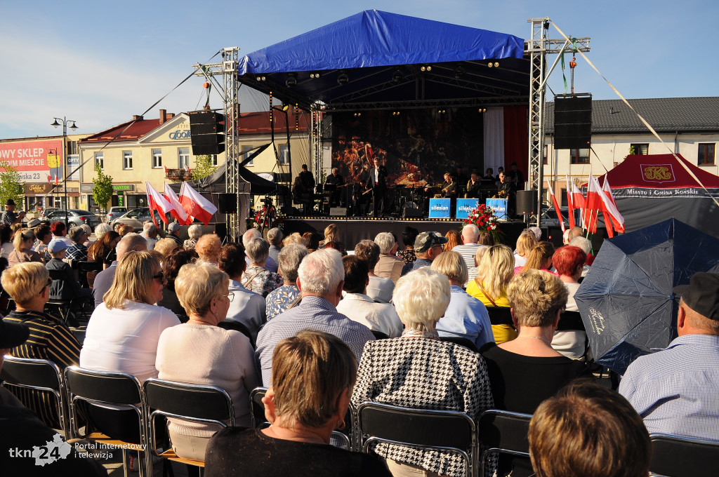 Koncert 3 Maja w Końskich. Jamróz, Listwan i Big Silesian Band na scenie