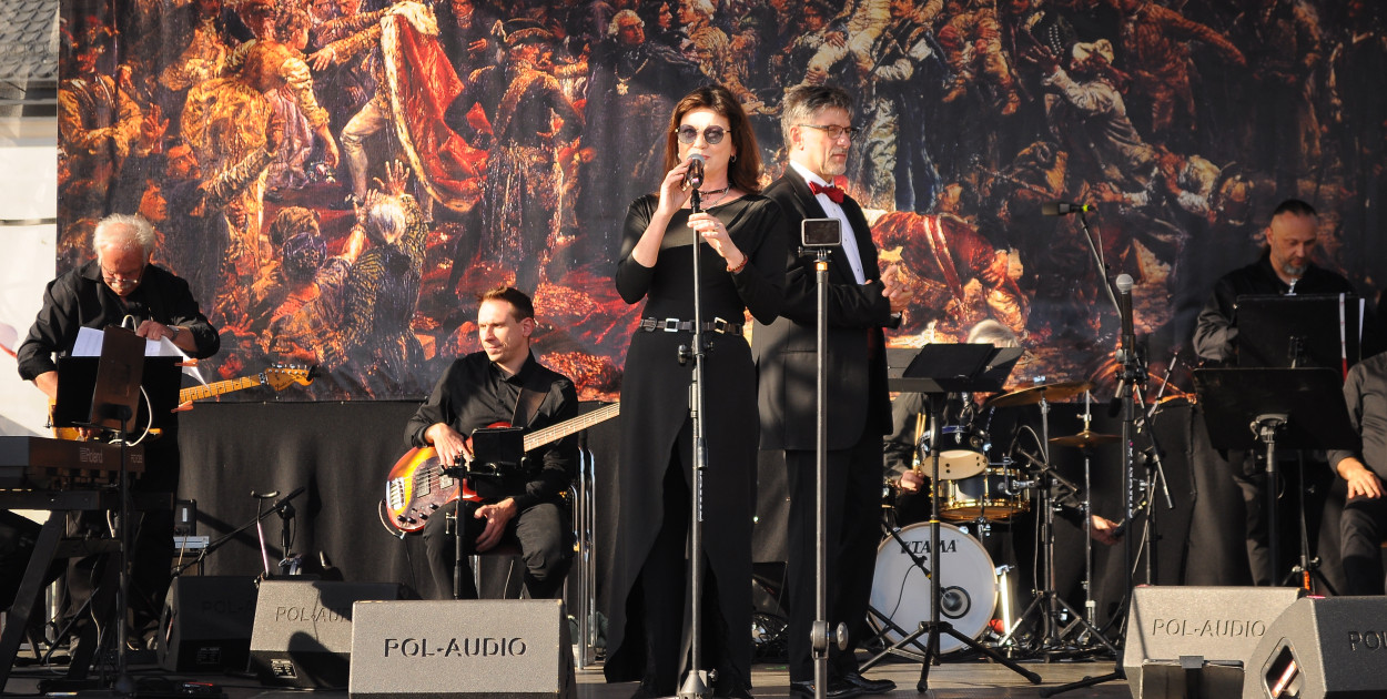 Koncert 3 Maja w Końskich. Jamróz, Listwan i Big Silesian Band na scenie