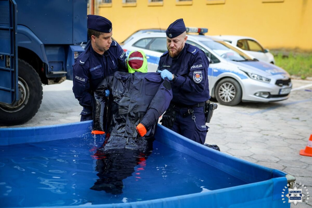 Sukces koneckich policjantów w Kielcach