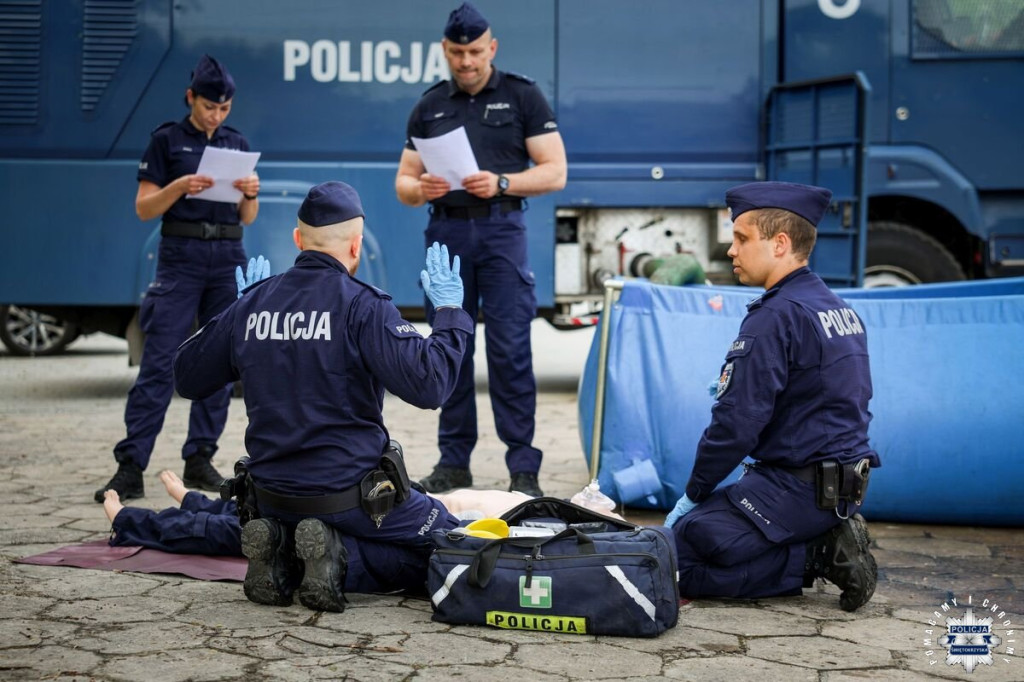 Sukces koneckich policjantów w Kielcach
