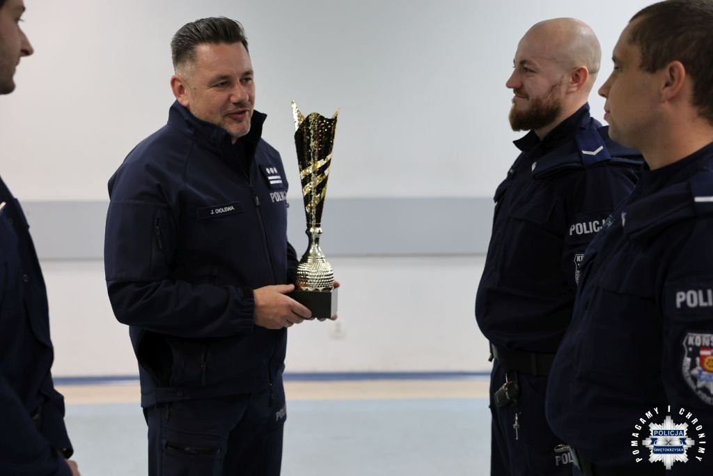 Sukces koneckich policjantów w Kielcach
