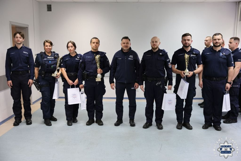 Sukces koneckich policjantów w Kielcach