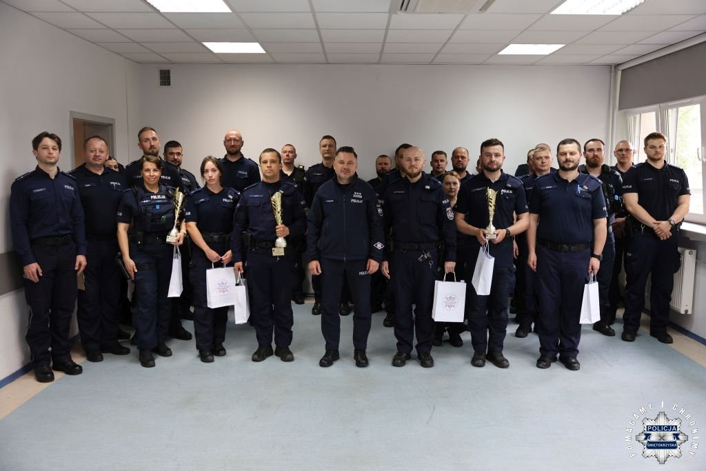 Sukces koneckich policjantów w Kielcach