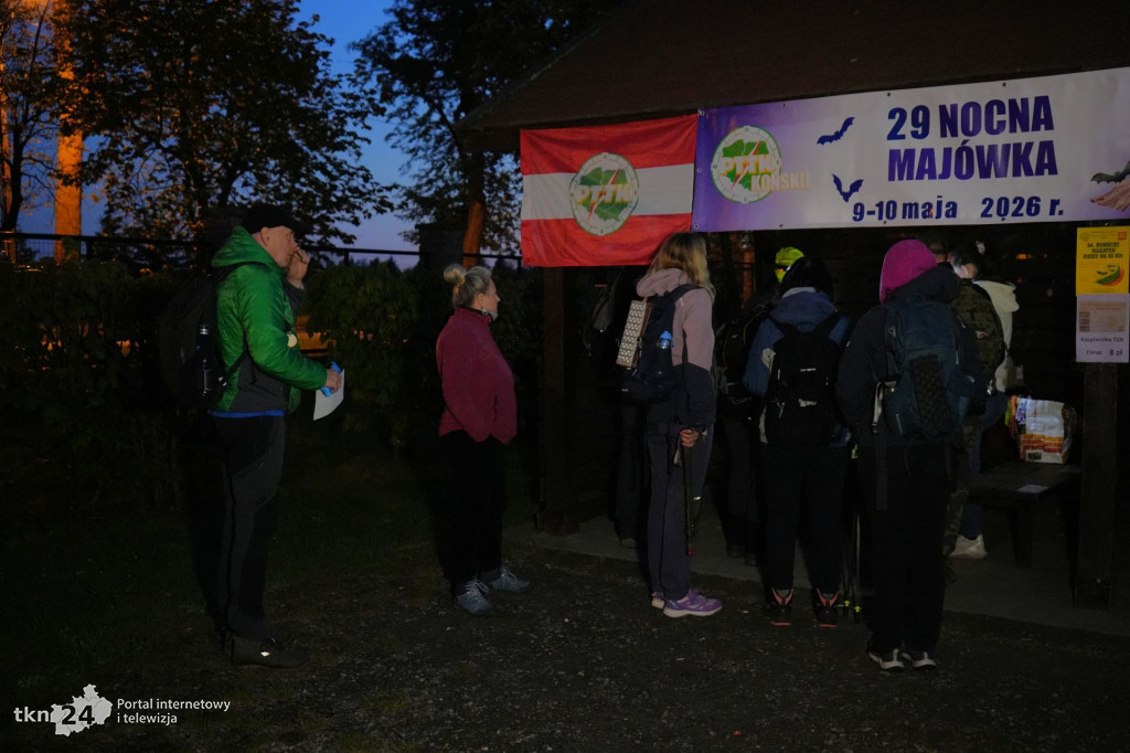 Nocna Majówka znów wyruszyła z Końskich