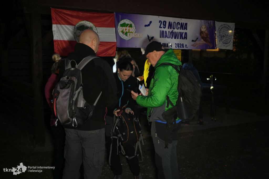Nocna Majówka znów wyruszyła z Końskich