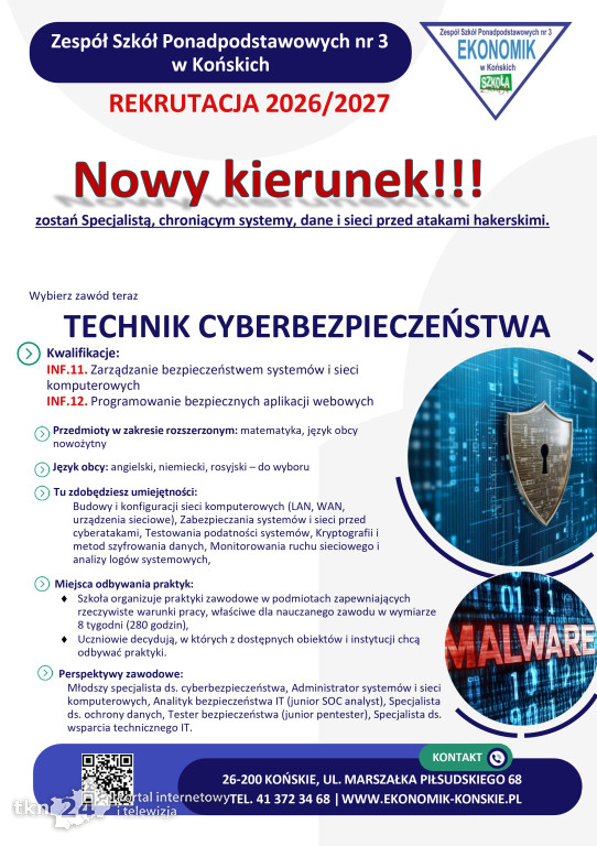 Konecki Ekonomik rekrutuje. W ofercie nowy profil!