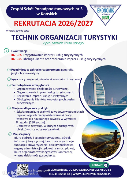 Konecki Ekonomik rekrutuje. W ofercie nowy profil!