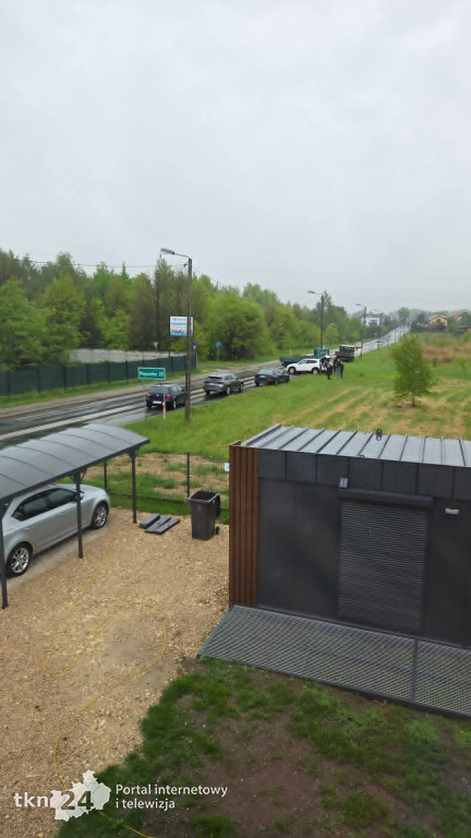 Wypadek w Rogowie w gminie Końskie