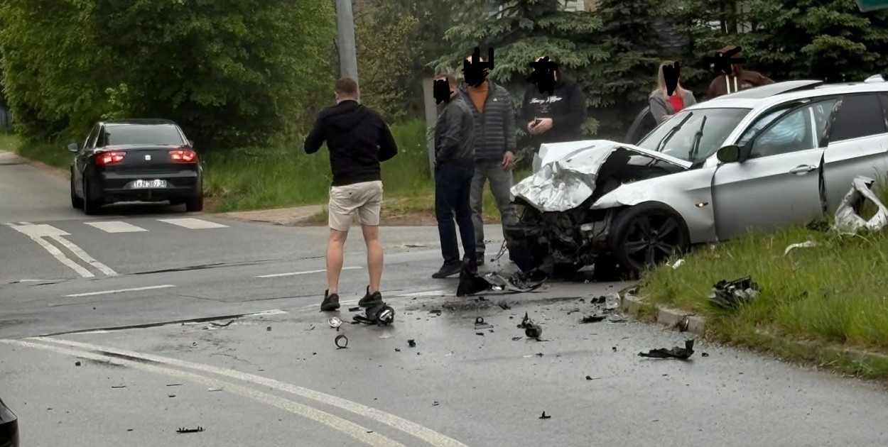 Wypadek w miejscowości Proćwin