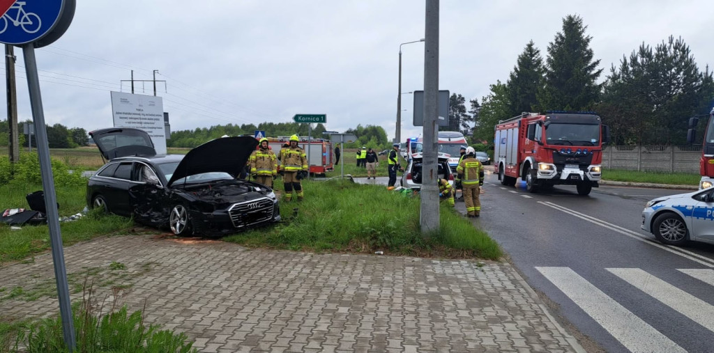 Wypadek w miejscowości Proćwin