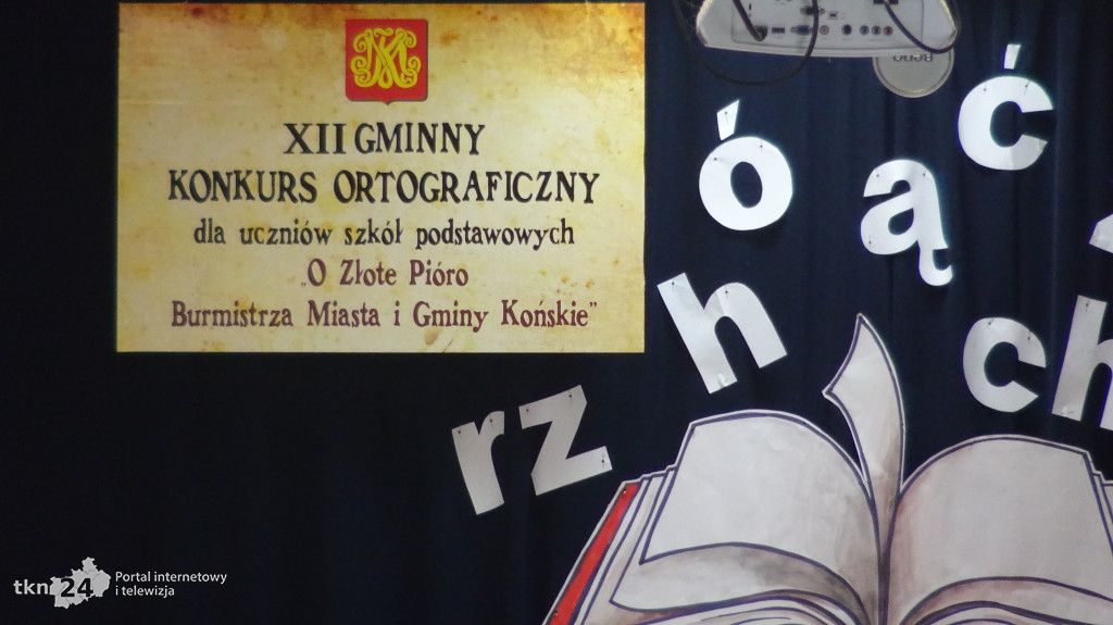 XII Konkurs Ortograficzny o Złote Pióro Burmistrza Końskich