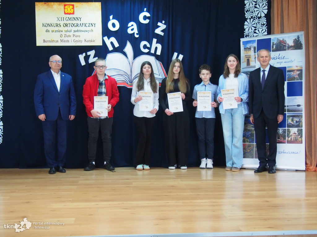 XII Konkurs Ortograficzny o Złote Pióro Burmistrza Końskich