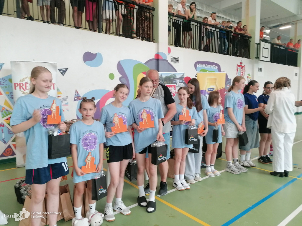 UKS Olimpia Końskie na Festiwalu Piłki Ręcznej w Siemiatyczach