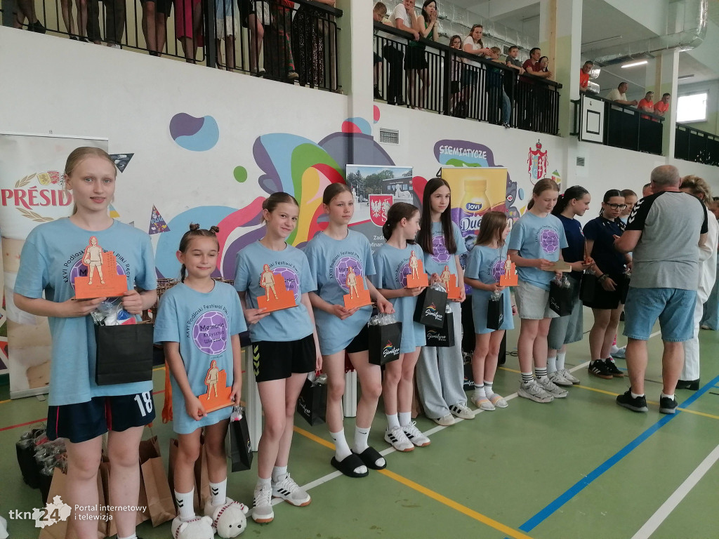 UKS Olimpia Końskie na Festiwalu Piłki Ręcznej w Siemiatyczach