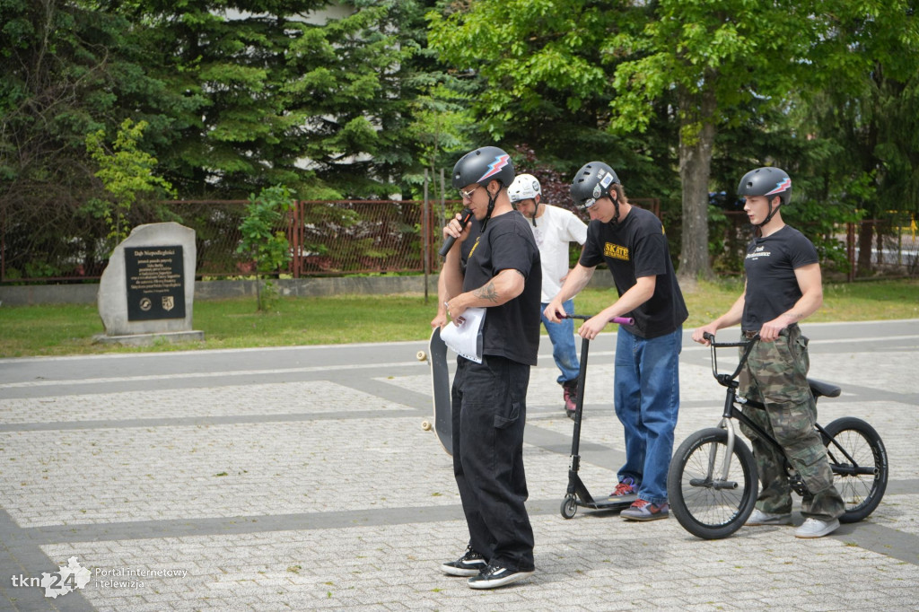 Skatepark w Stąporkowie. Świetna akcja sportowa