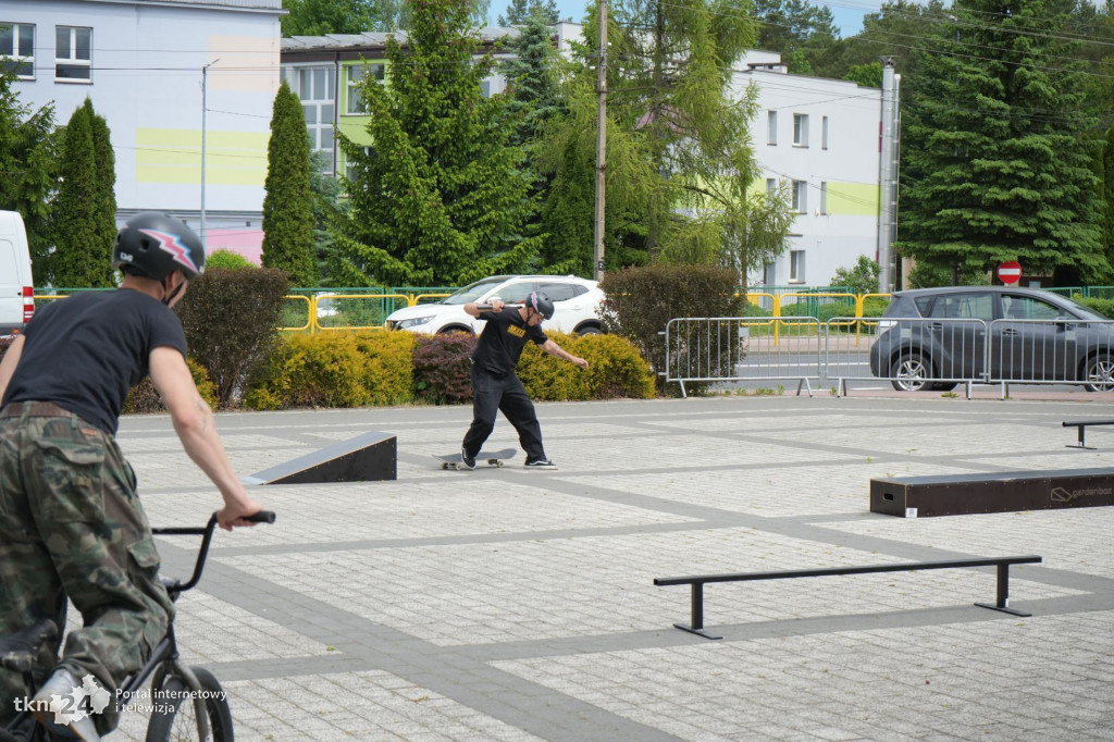 Skatepark w Stąporkowie. Świetna akcja sportowa