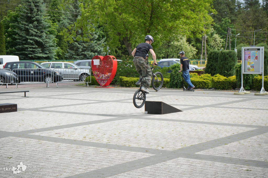 Skatepark w Stąporkowie. Świetna akcja sportowa