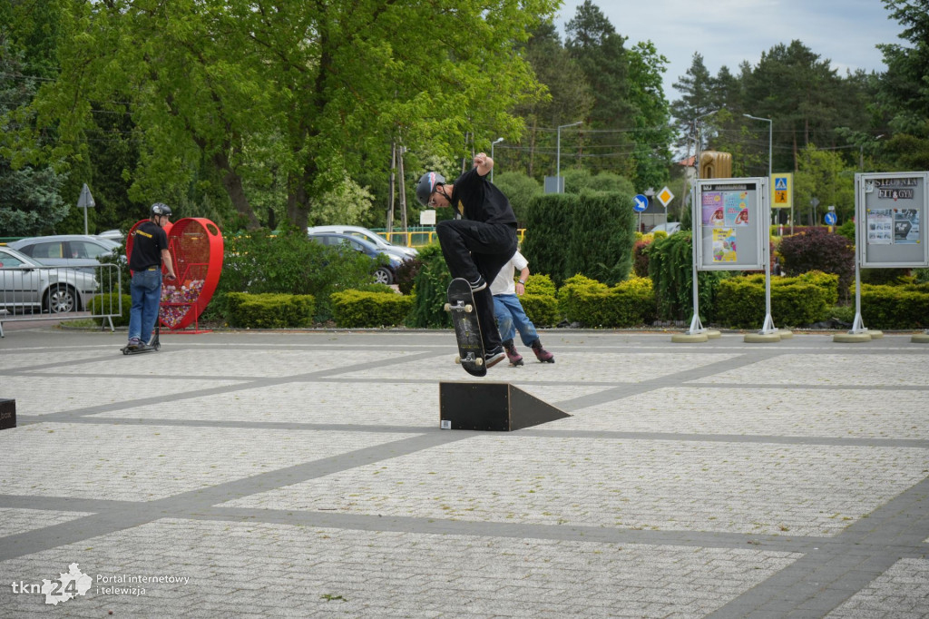 Skatepark w Stąporkowie. Świetna akcja sportowa