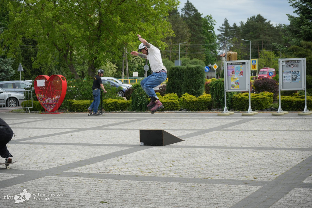 Skatepark w Stąporkowie. Świetna akcja sportowa