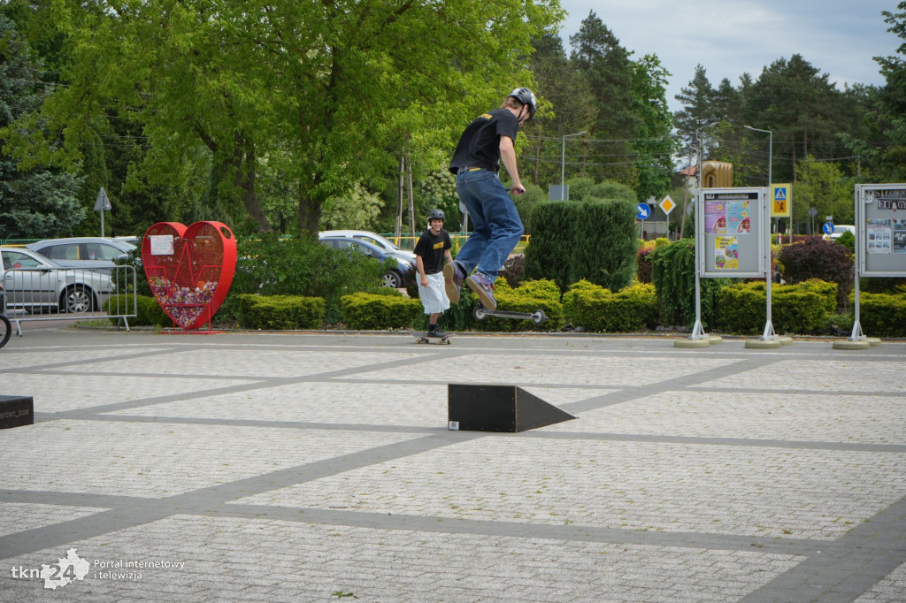 Skatepark w Stąporkowie. Świetna akcja sportowa