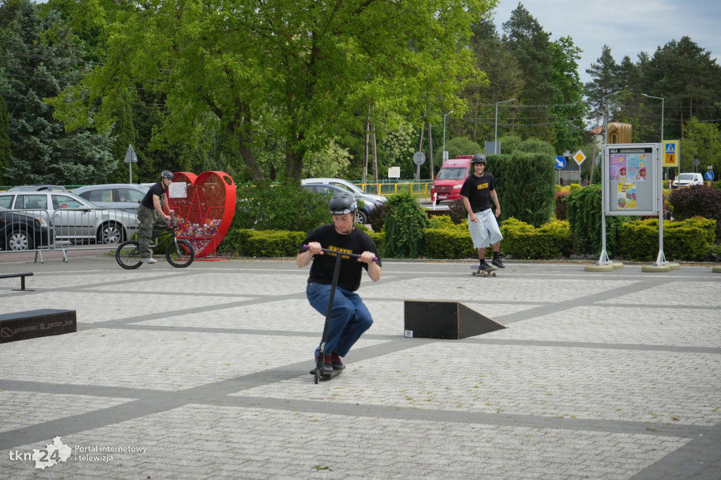 Skatepark w Stąporkowie. Świetna akcja sportowa