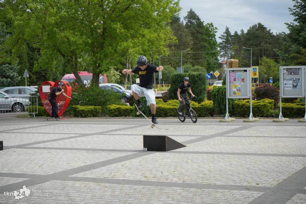 Skatepark w Stąporkowie. Świetna akcja sportowa