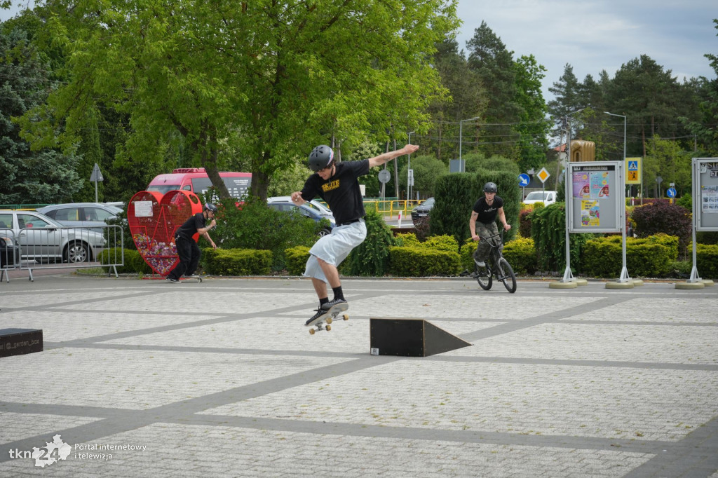Skatepark w Stąporkowie. Świetna akcja sportowa