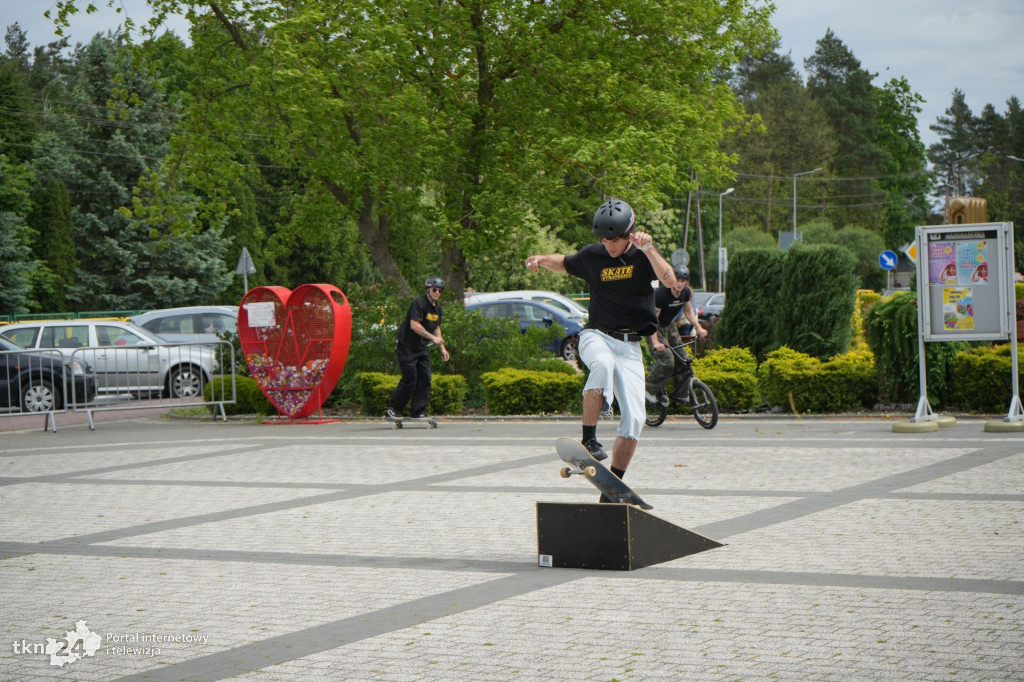 Skatepark w Stąporkowie. Świetna akcja sportowa