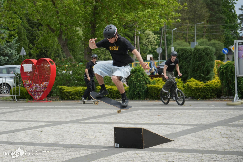 Skatepark w Stąporkowie. Świetna akcja sportowa