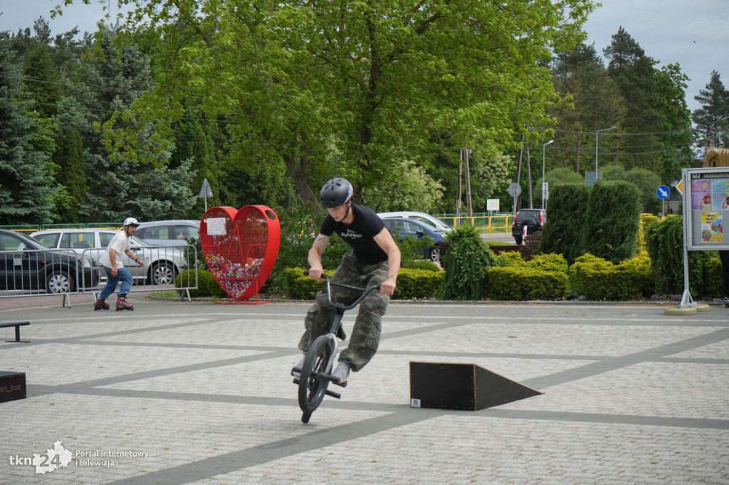 Skatepark w Stąporkowie. Świetna akcja sportowa