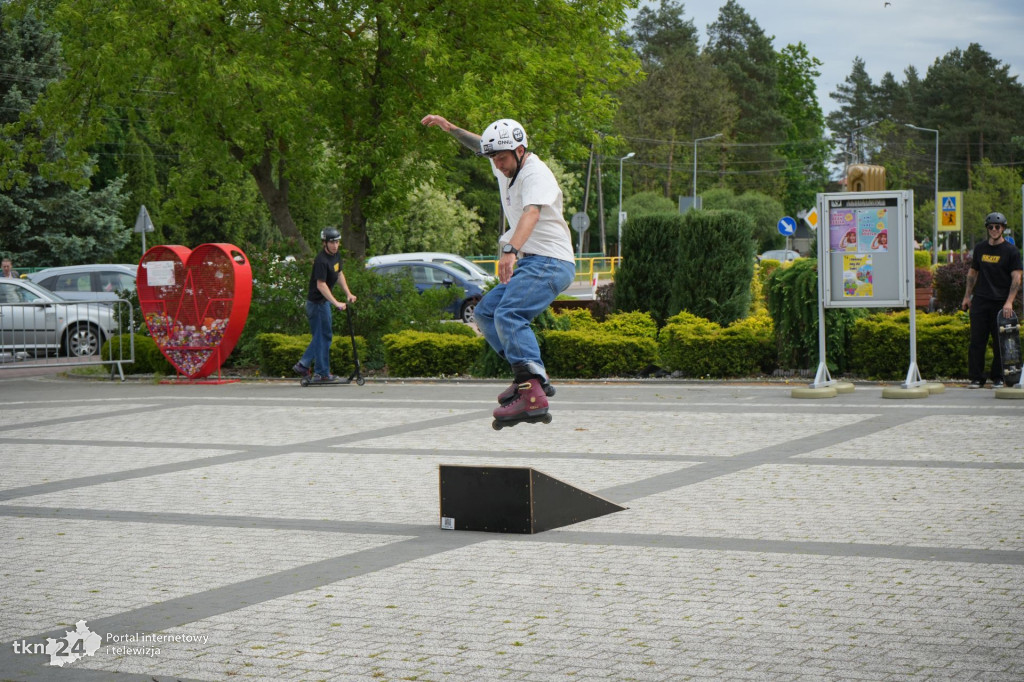 Skatepark w Stąporkowie. Świetna akcja sportowa