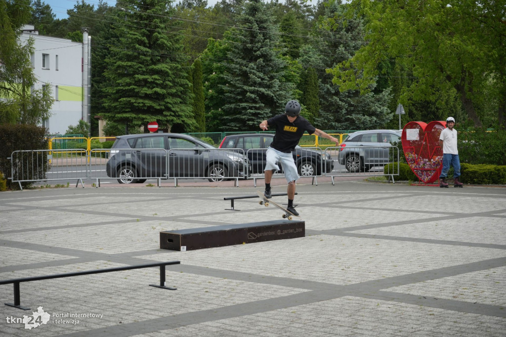 Skatepark w Stąporkowie. Świetna akcja sportowa