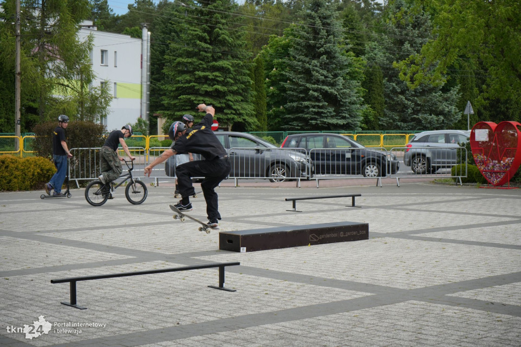 Skatepark w Stąporkowie. Świetna akcja sportowa
