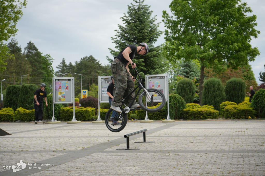 Skatepark w Stąporkowie. Świetna akcja sportowa