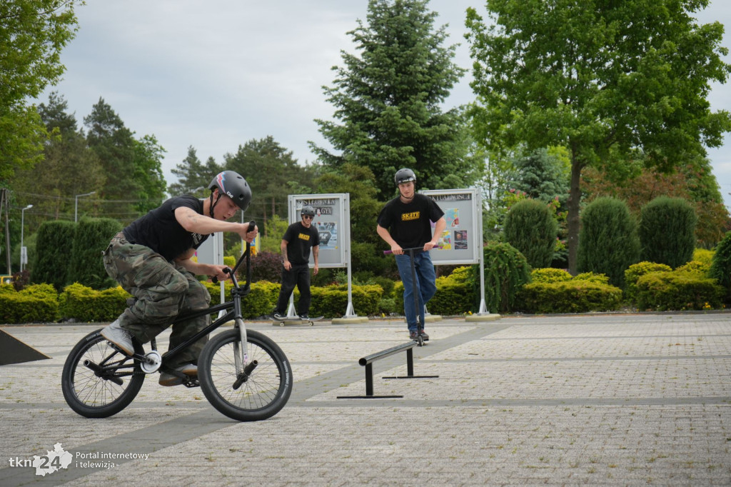 Skatepark w Stąporkowie. Świetna akcja sportowa