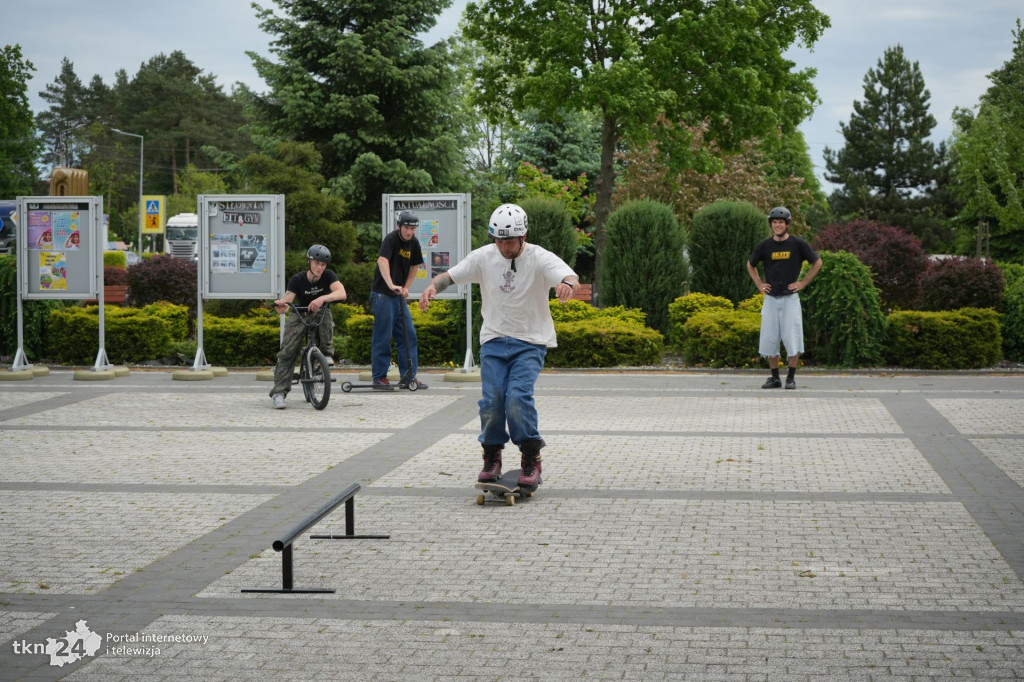 Skatepark w Stąporkowie. Świetna akcja sportowa