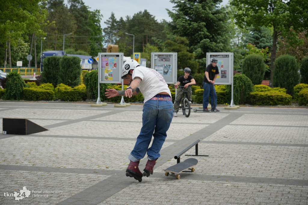 Skatepark w Stąporkowie. Świetna akcja sportowa