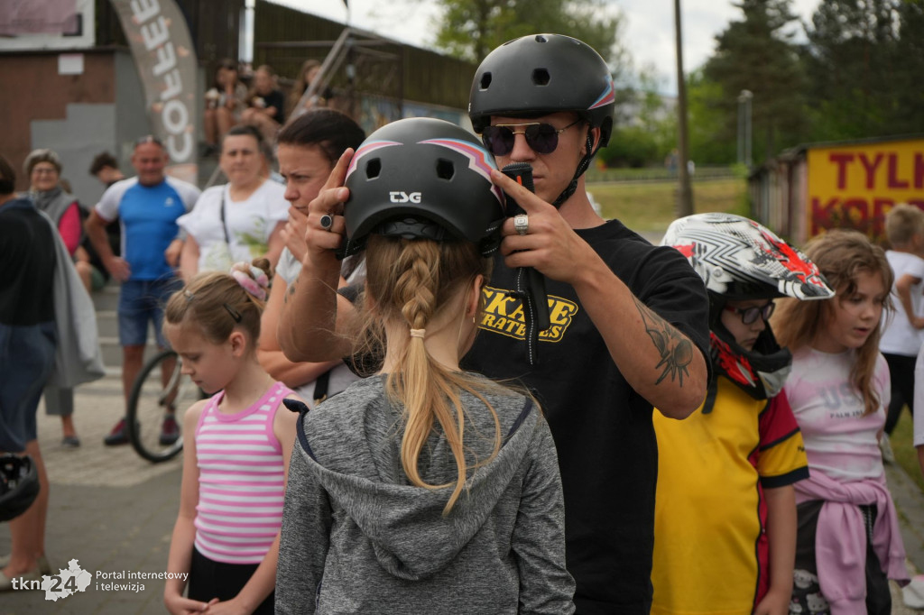 Skatepark w Stąporkowie. Świetna akcja sportowa