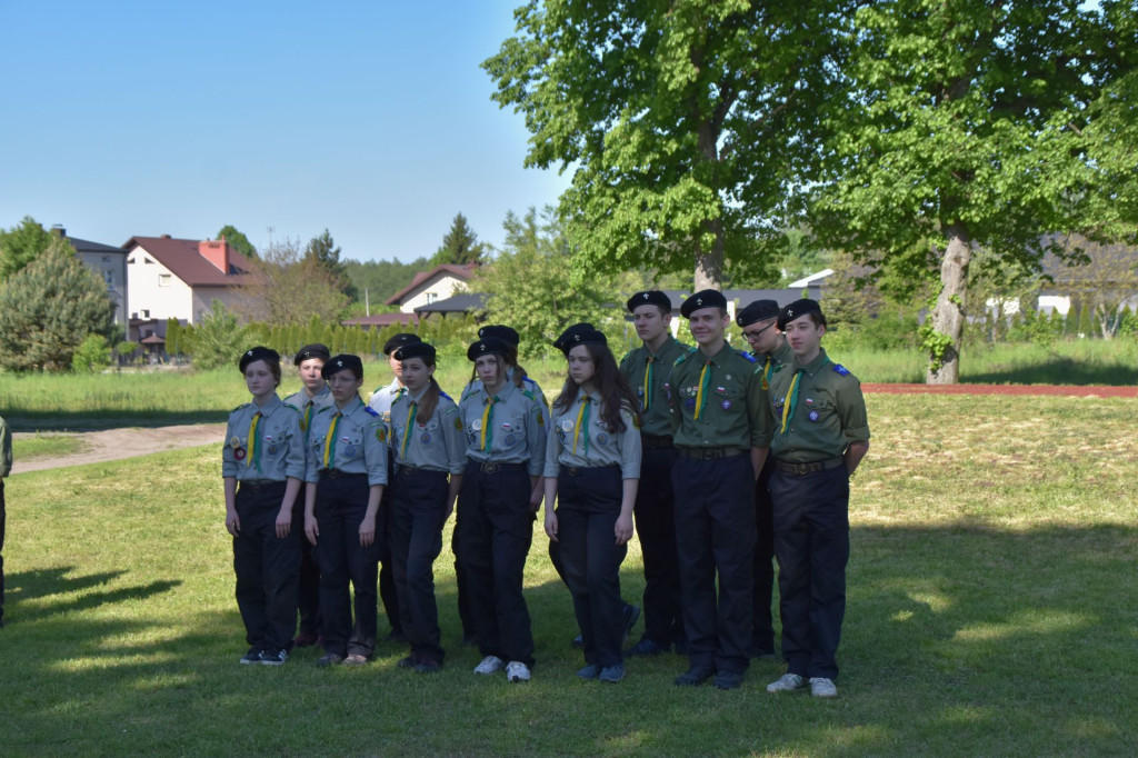 130 harcerzy na Rajdzie Tortowego Smoka w Końskich