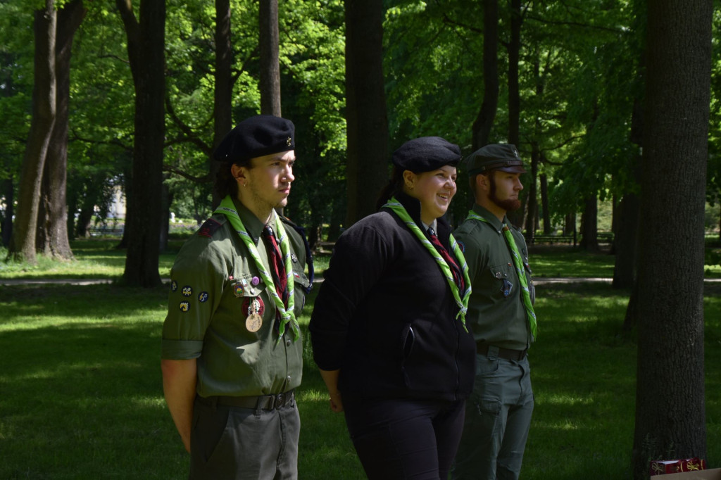 130 harcerzy na Rajdzie Tortowego Smoka w Końskich