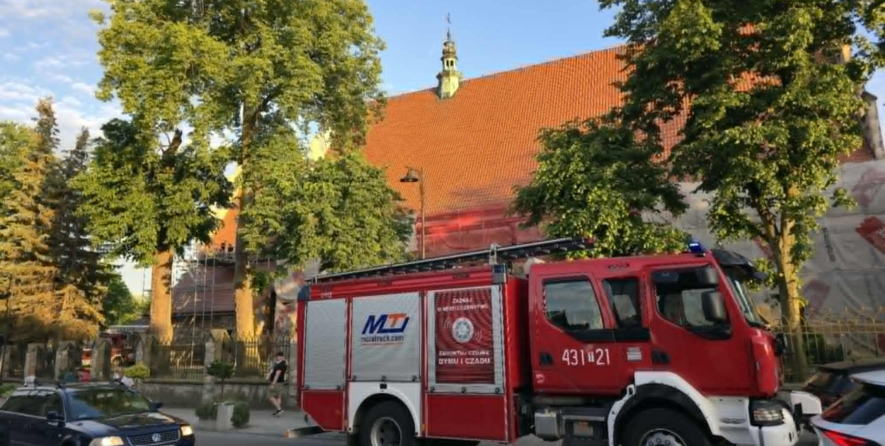 Kreatywne zwiedzanie Kolegiaty. Z rusztowania