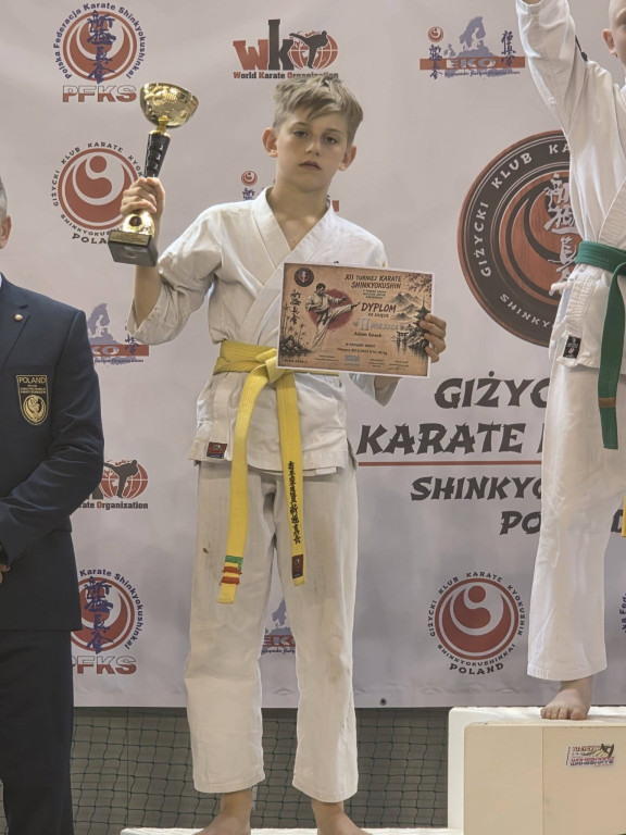 Karatecy z Końskich błyszczeli w Giżycku